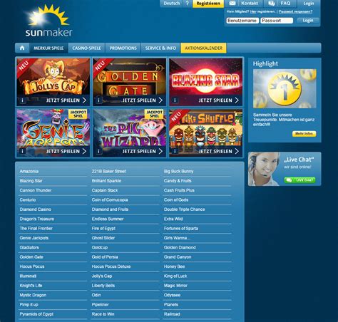casino sunmaker  The Sunmaker login takes only a second